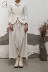 Boris Bidjan Saberi horsehide mid-calf boots German handmade WBOOT2 FMM20011-BAIHE white brown